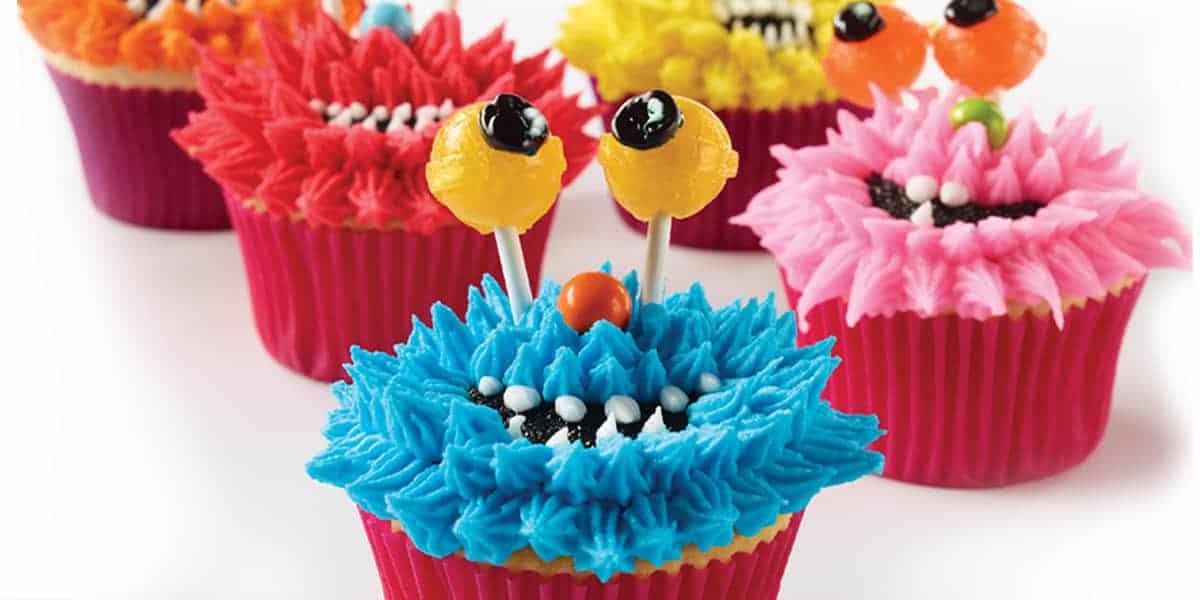 Mini Monsters Cupcakes